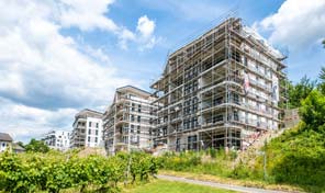 Zenz Massivhaus Baustelle an der Mosel 
